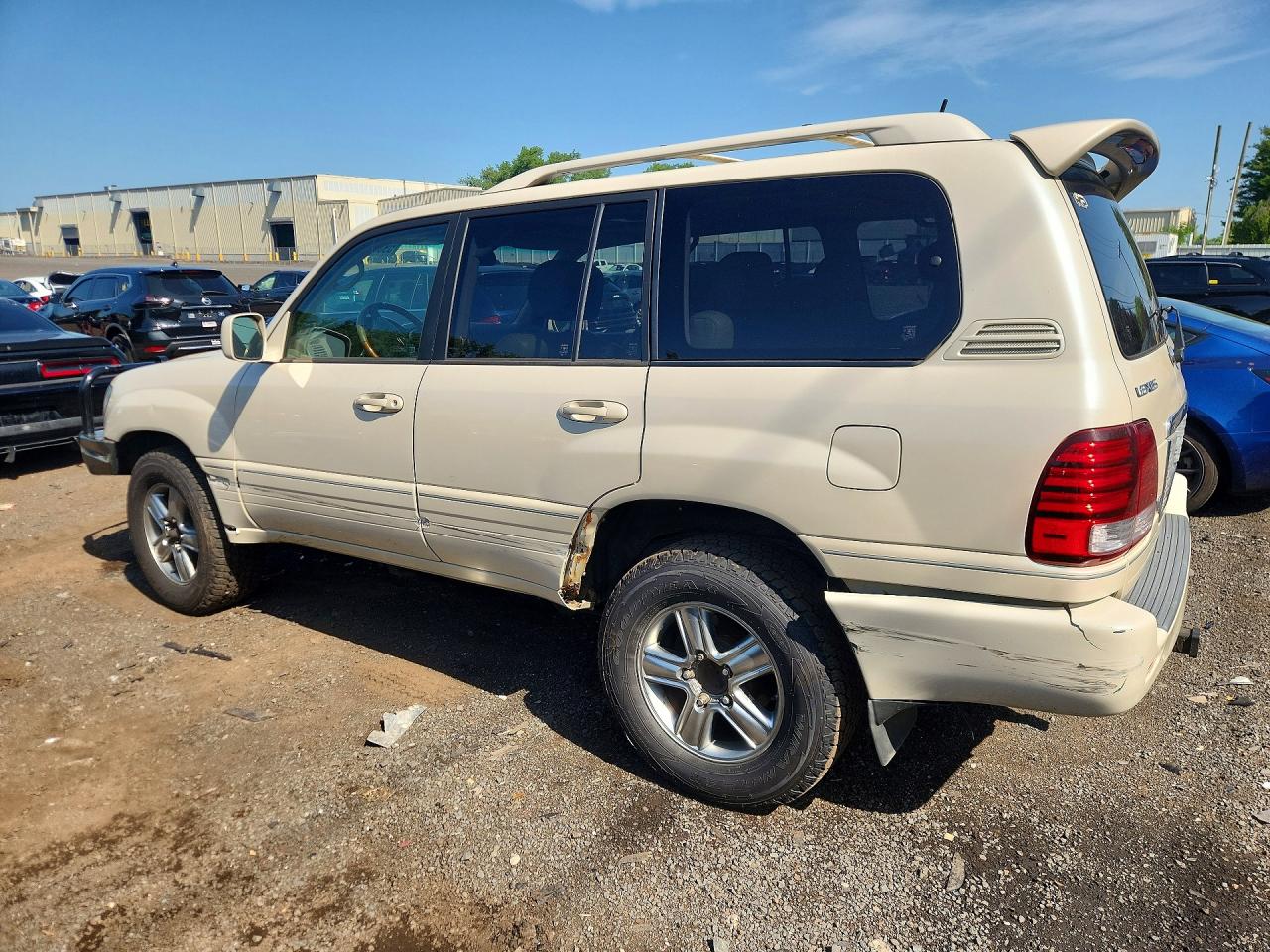 2007 Lexus Lx 470 Beige vin: JTJHT00W474023277