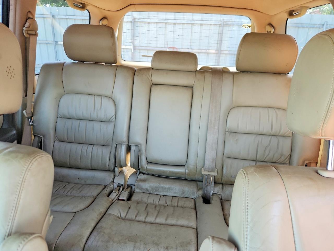 2007 Lexus Lx 470 Beige vin: JTJHT00W474023277