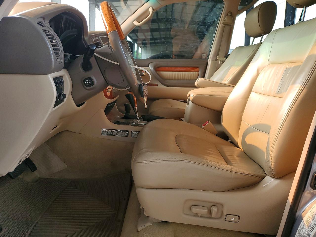 2004 Lexus Lx 470 Beige vin: JTJHT00W543540038