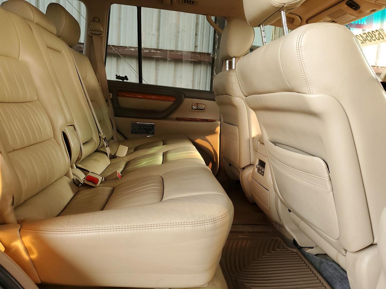 2004 Lexus Lx 470 Beige vin: JTJHT00W543540038