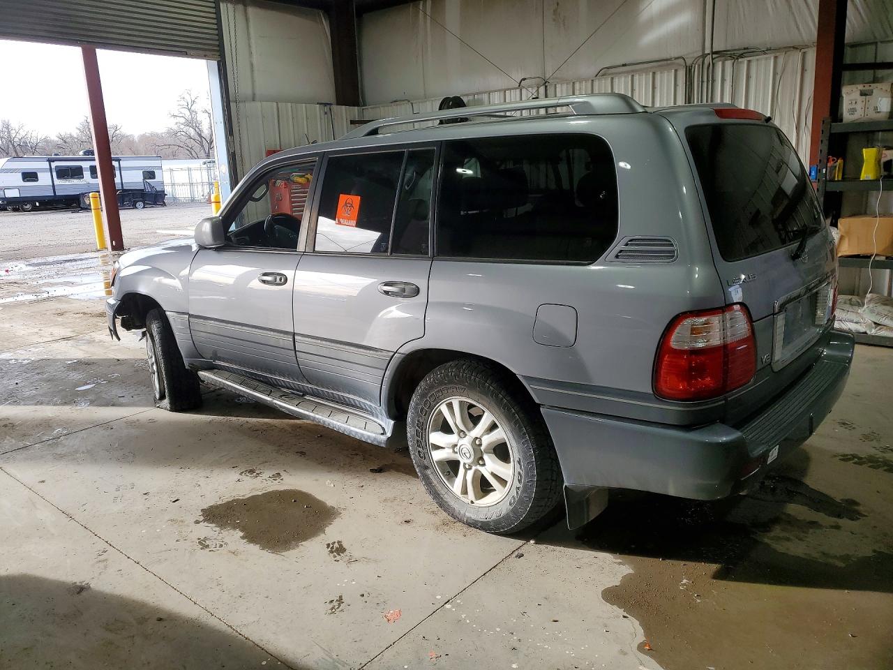 2004 Lexus Lx 470 Base Silver vin: JTJHT00W543544557