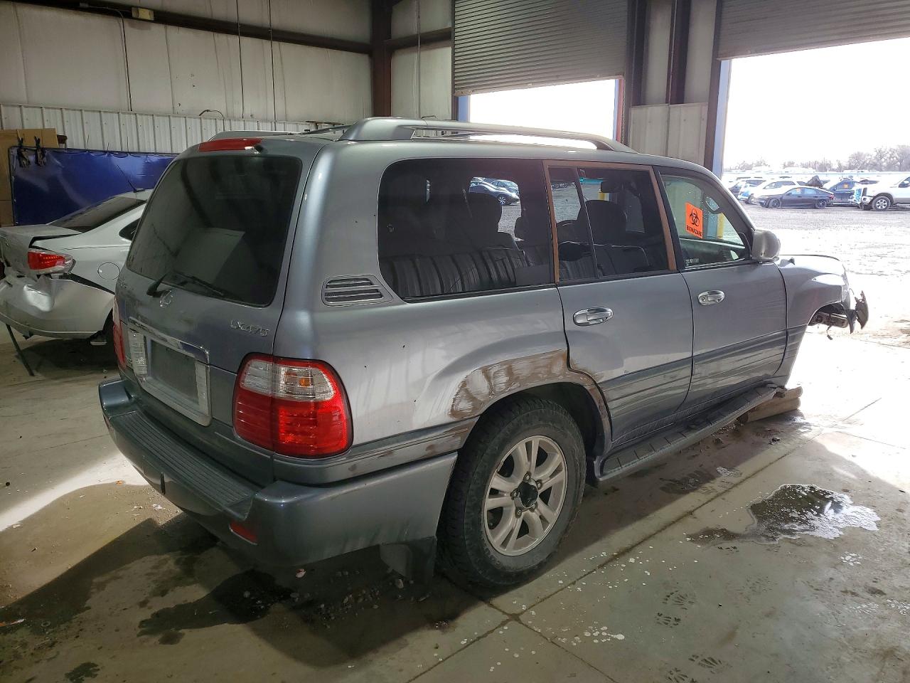 2004 Lexus Lx 470 Base Silver vin: JTJHT00W543544557