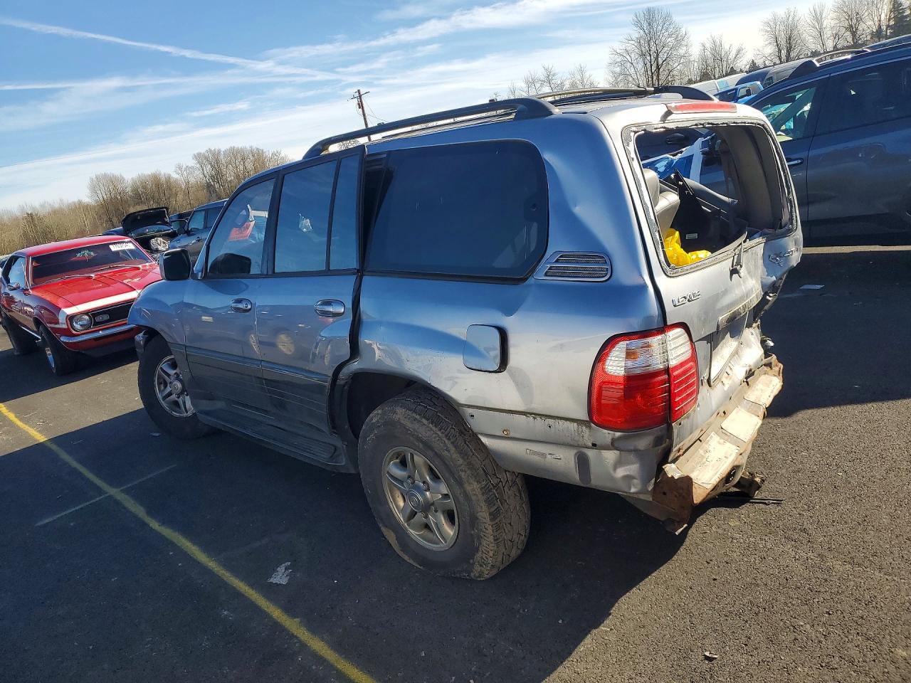 2001 Lexus Lx 470 Silver vin: JTJHT00W613501440
