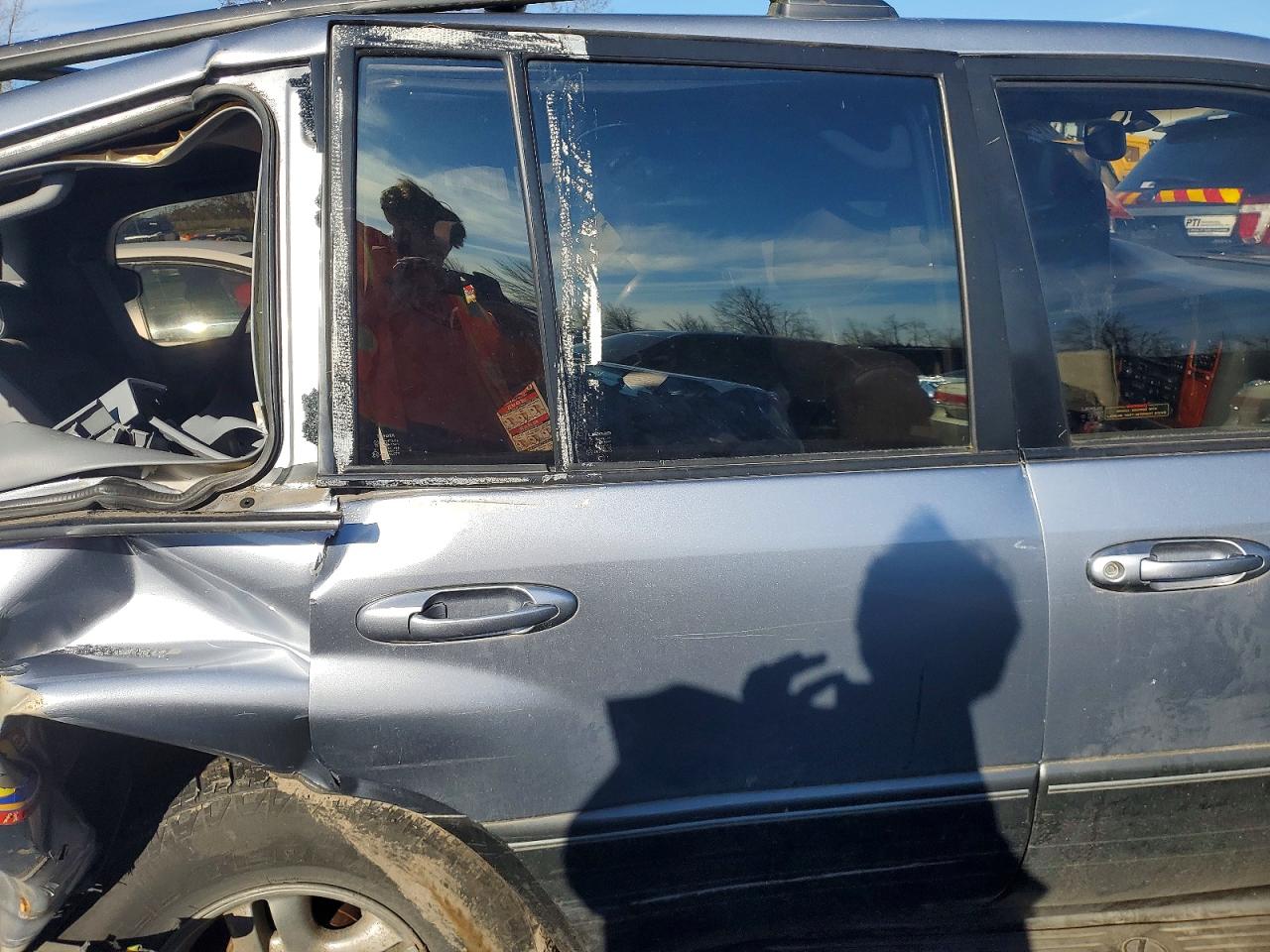 2001 Lexus Lx 470 Silver vin: JTJHT00W613501440