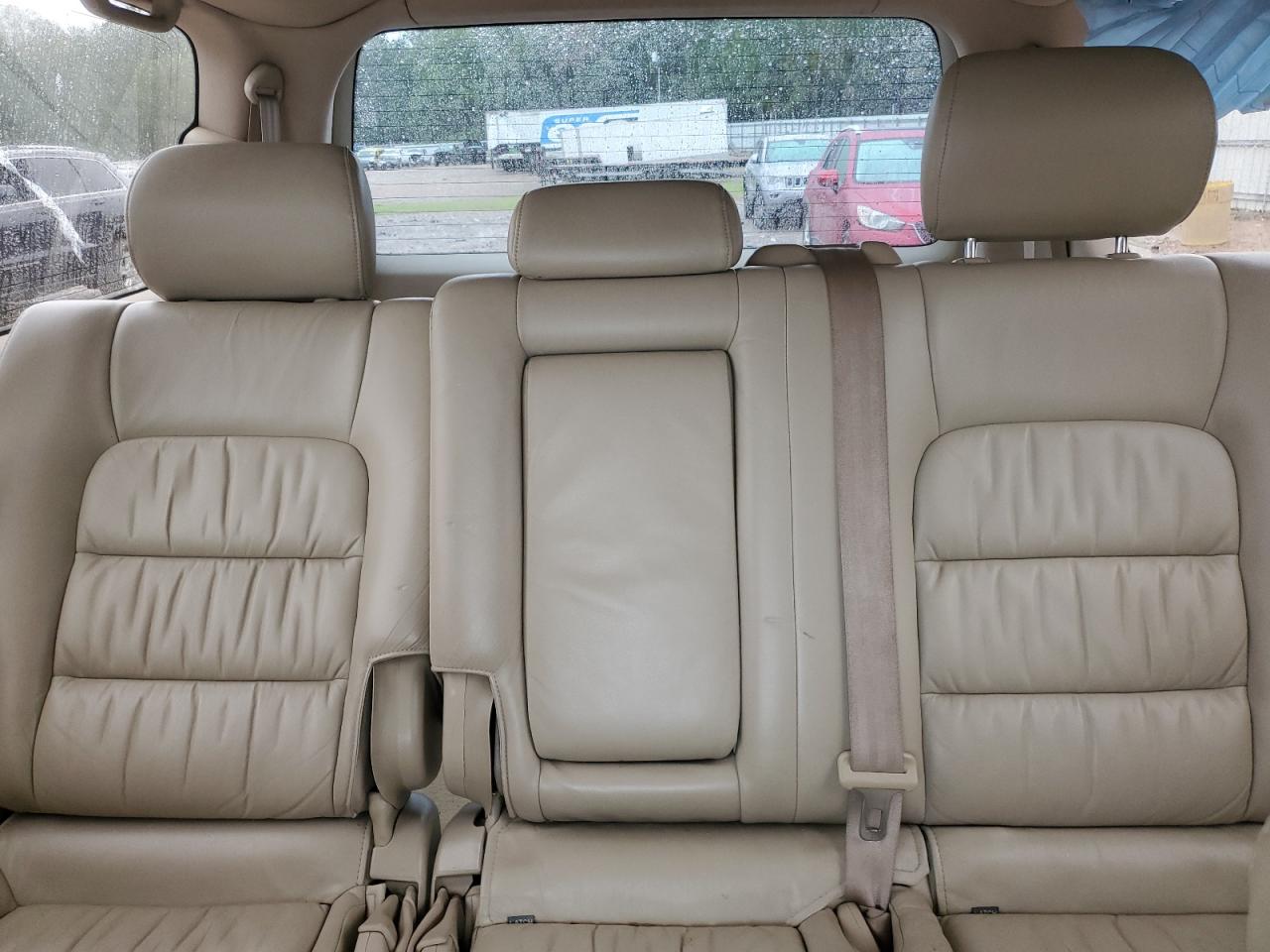 2003 Lexus Lx 470 White vin: JTJHT00W633525093