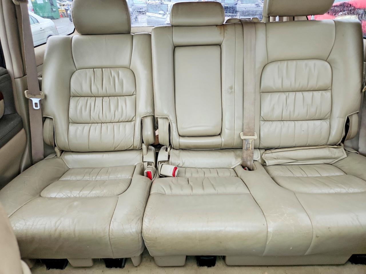 2004 Lexus Lx 470 White vin: JTJHT00W643537908