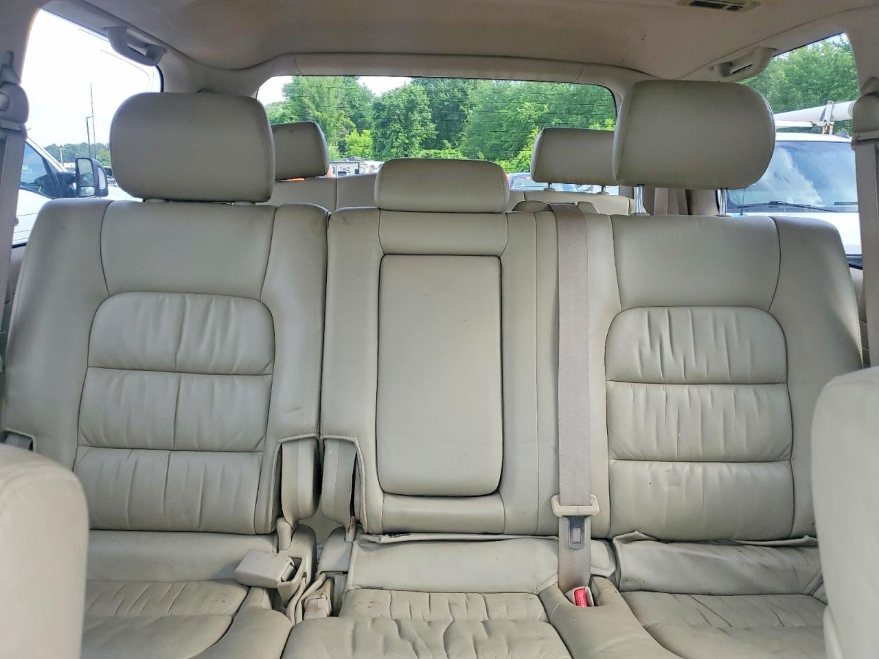 2004 Lexus Lx 470 Black vin: JTJHT00W643540551