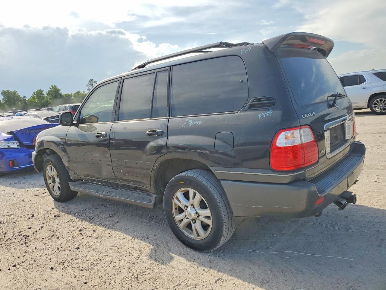 2005 Lexus Lx 470 Черный vin: JTJHT00W753555268