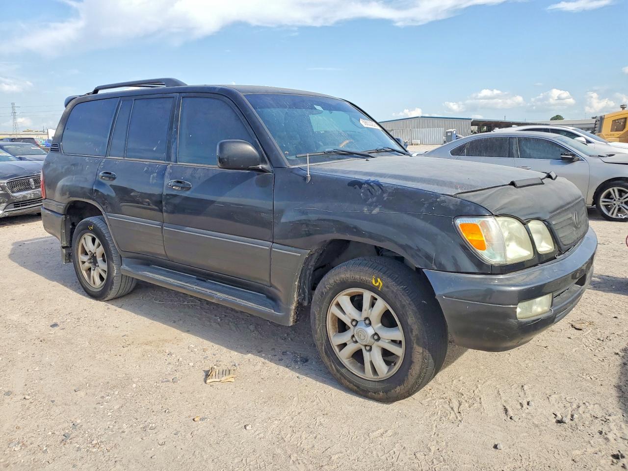 2005 Lexus Lx 470 Черный vin: JTJHT00W753555268