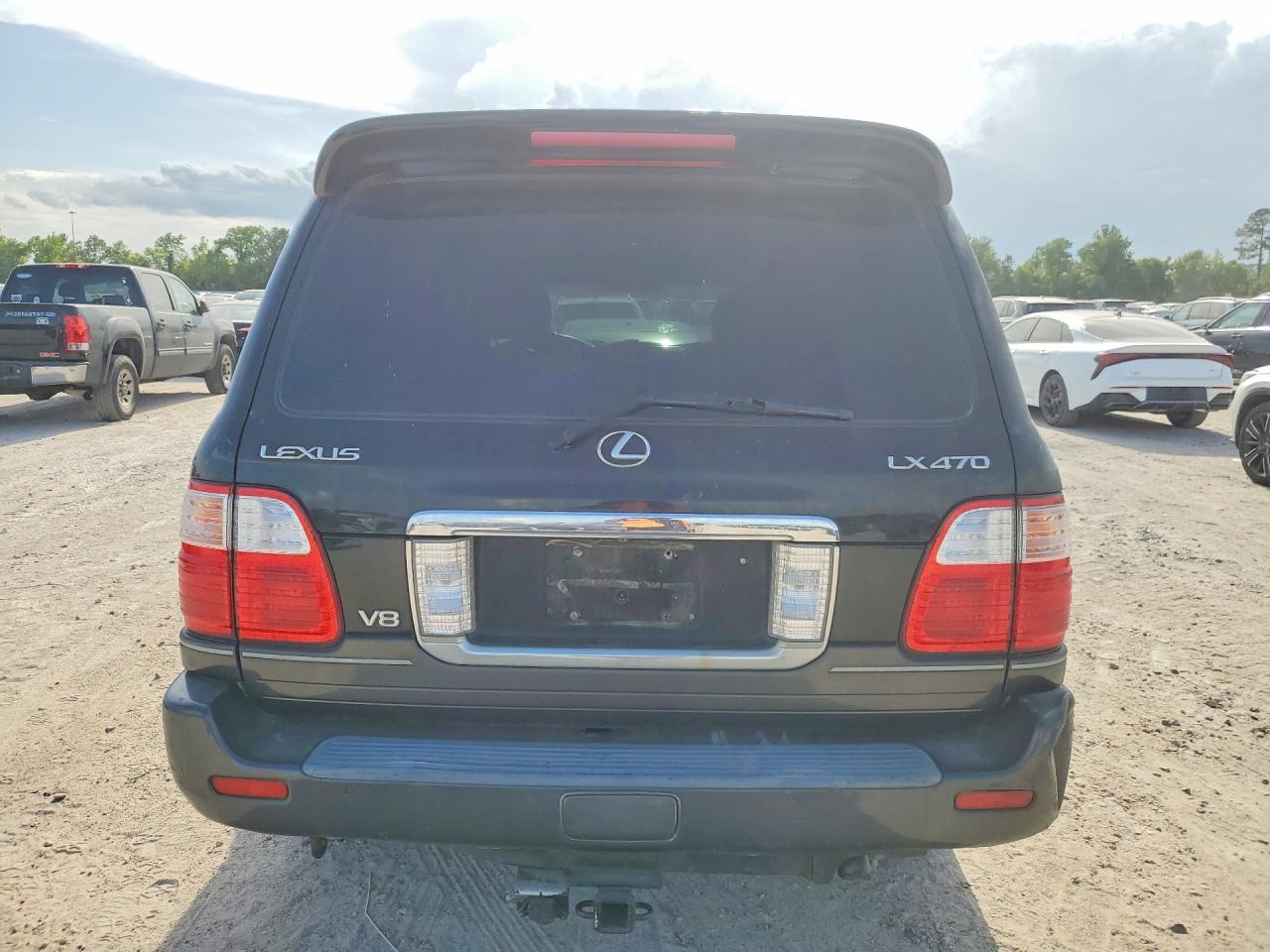 2005 Lexus Lx 470 Черный vin: JTJHT00W753555268