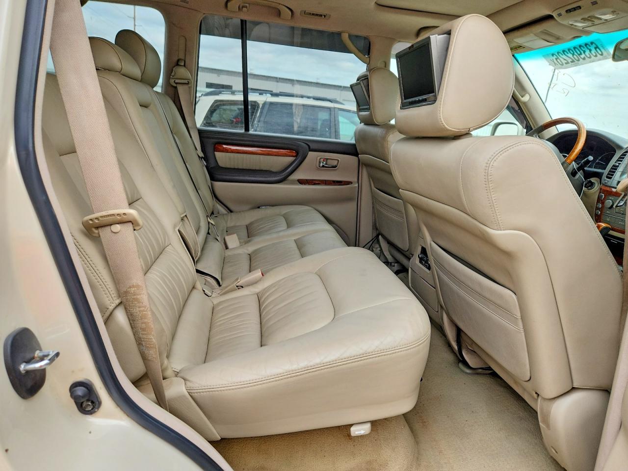 2006 Lexus Lx 470 Cream vin: JTJHT00W764011901