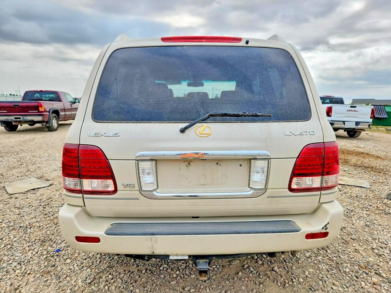 2006 Lexus Lx 470 Cream vin: JTJHT00W764011901