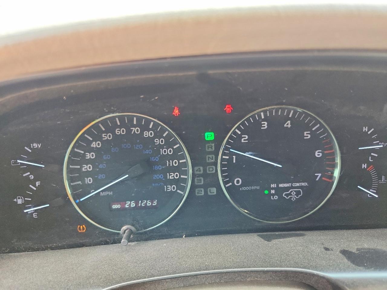 2006 Lexus Lx 470 Cream vin: JTJHT00W764011901