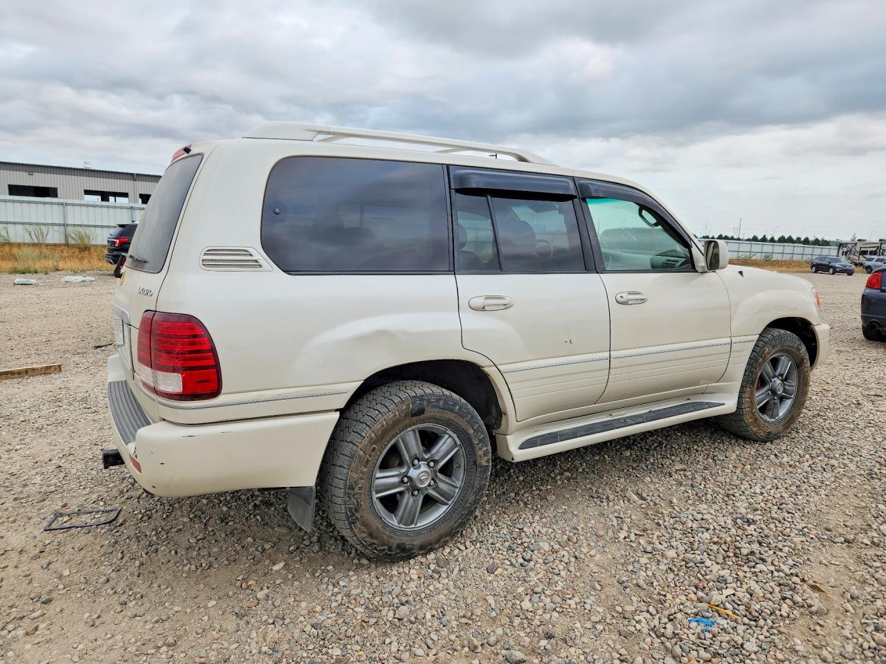 2006 Lexus Lx 470 Cream vin: JTJHT00W764011901