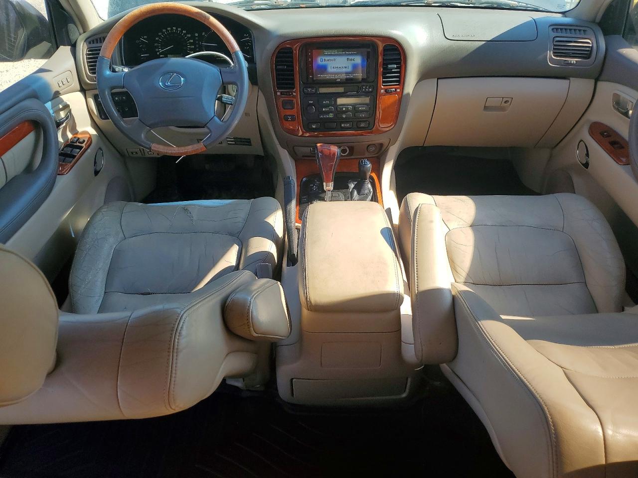 2001 Lexus Lx 470 Black vin: JTJHT00W913500038