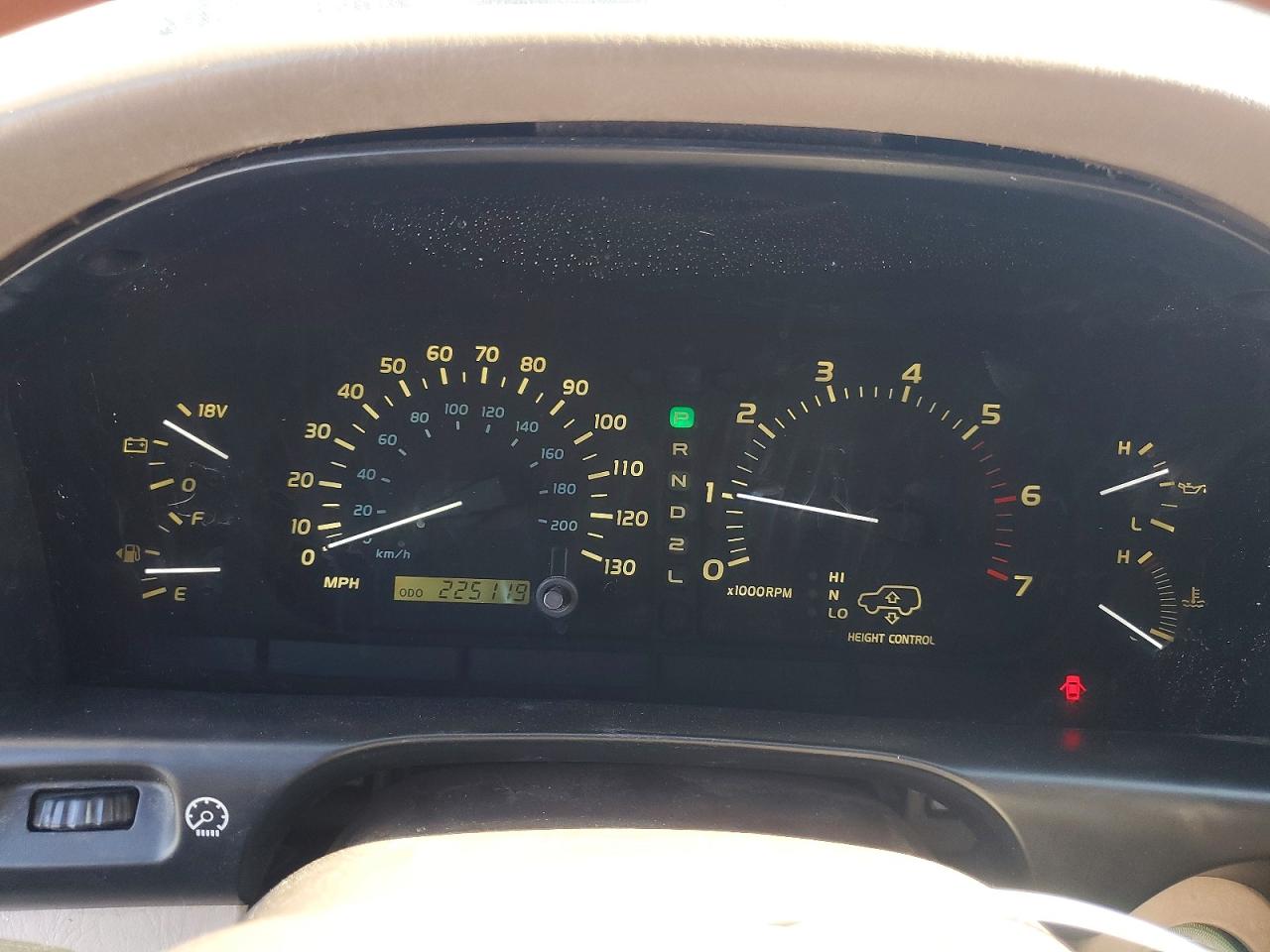 2001 Lexus Lx 470 Black vin: JTJHT00W913500038