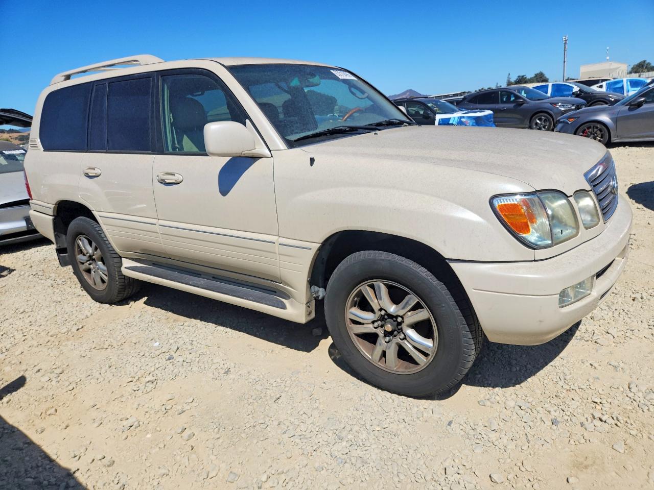 2004 Lexus Lx 470 Tan vin: JTJHT00W943537255