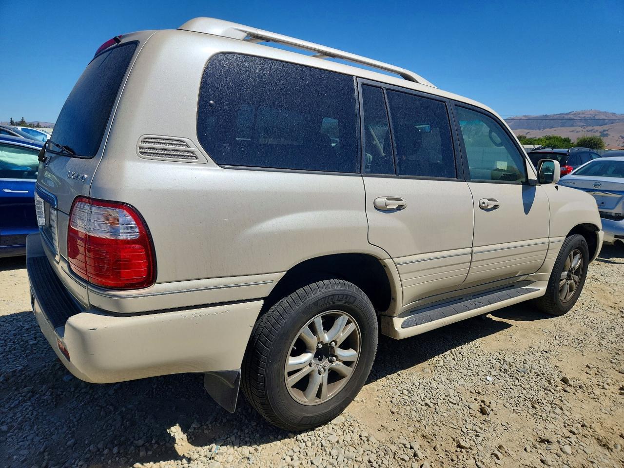 2004 Lexus Lx 470 Tan vin: JTJHT00W943537255