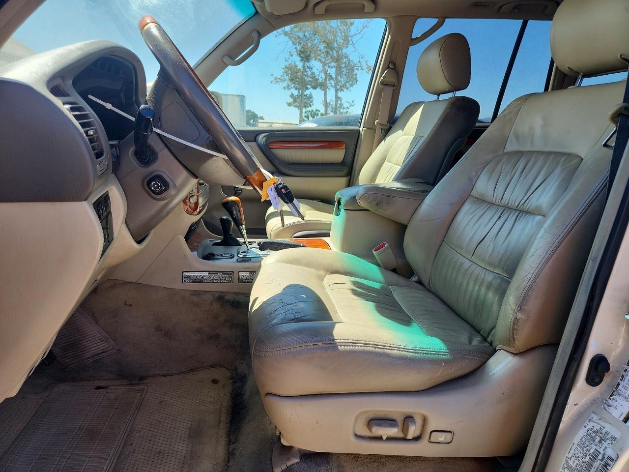 2004 Lexus Lx 470 Tan vin: JTJHT00W943537255