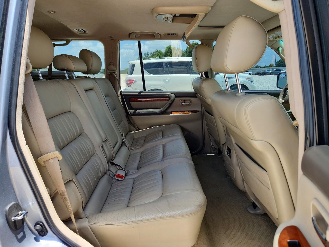 2004 Lexus Lx 470 Silver vin: JTJHT00W943543041