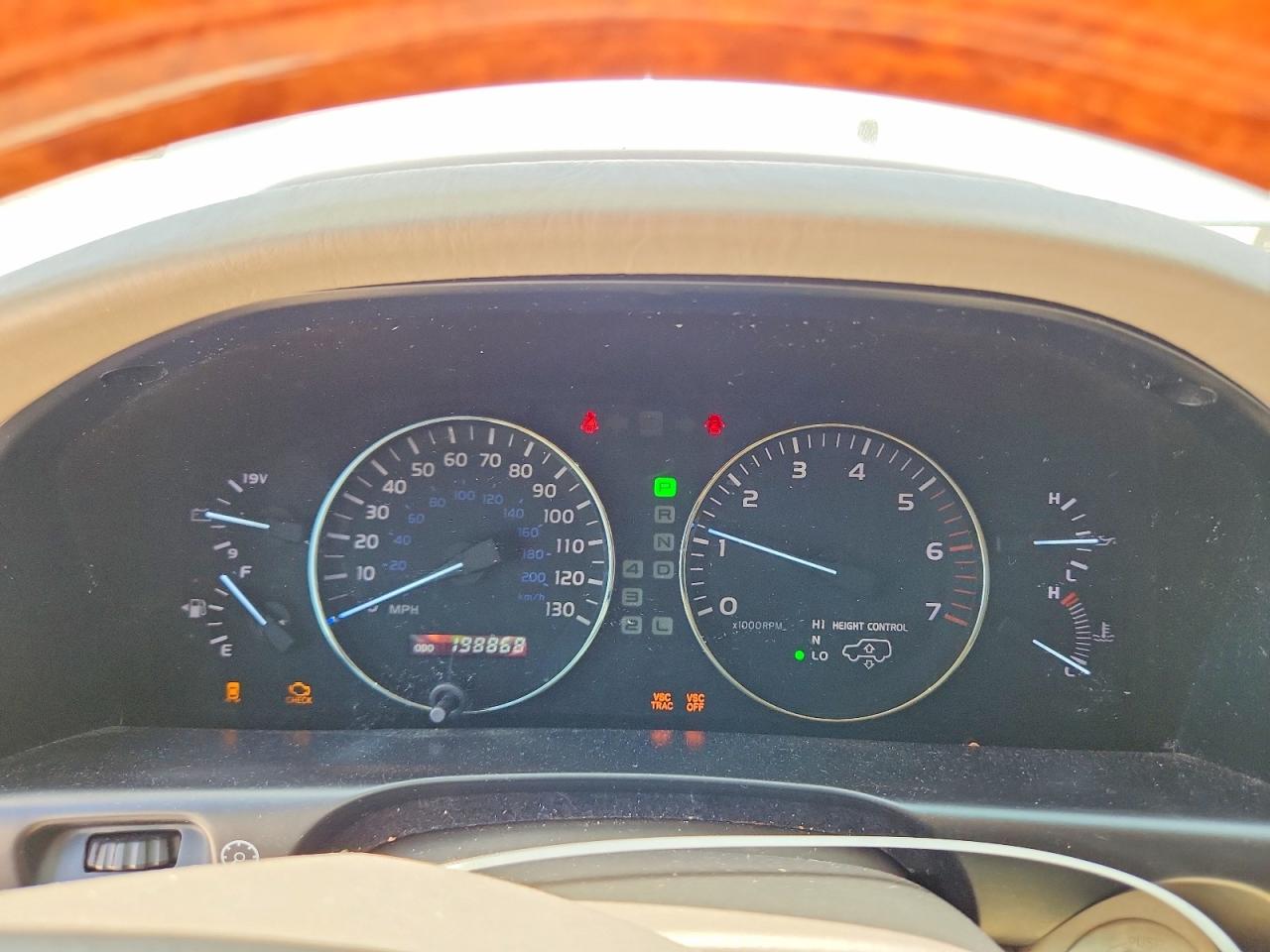 2004 Lexus Lx 470 Silver vin: JTJHT00W943543041