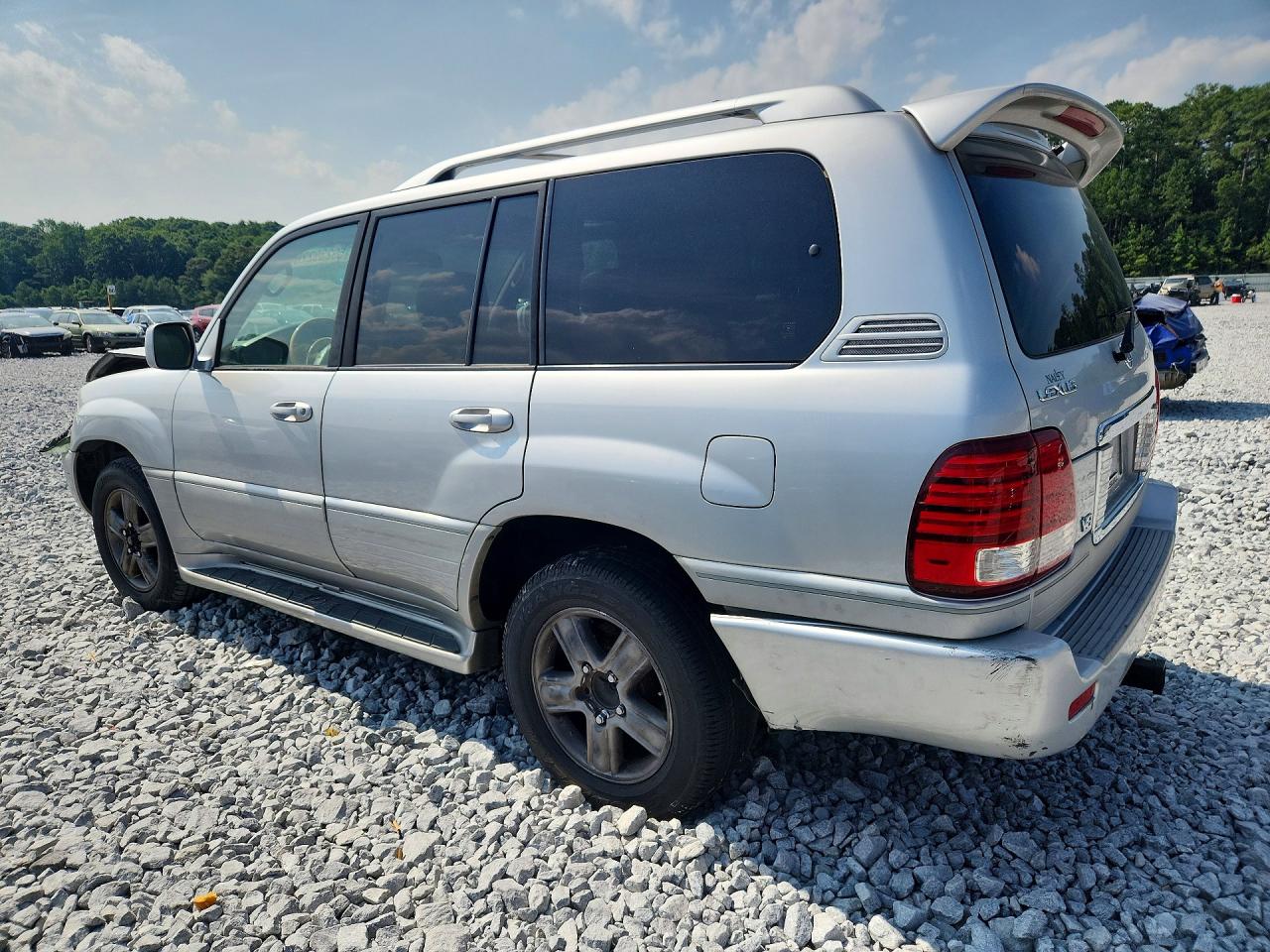 2006 Lexus Lx 470 Серебряный vin: JTJHT00W964007137