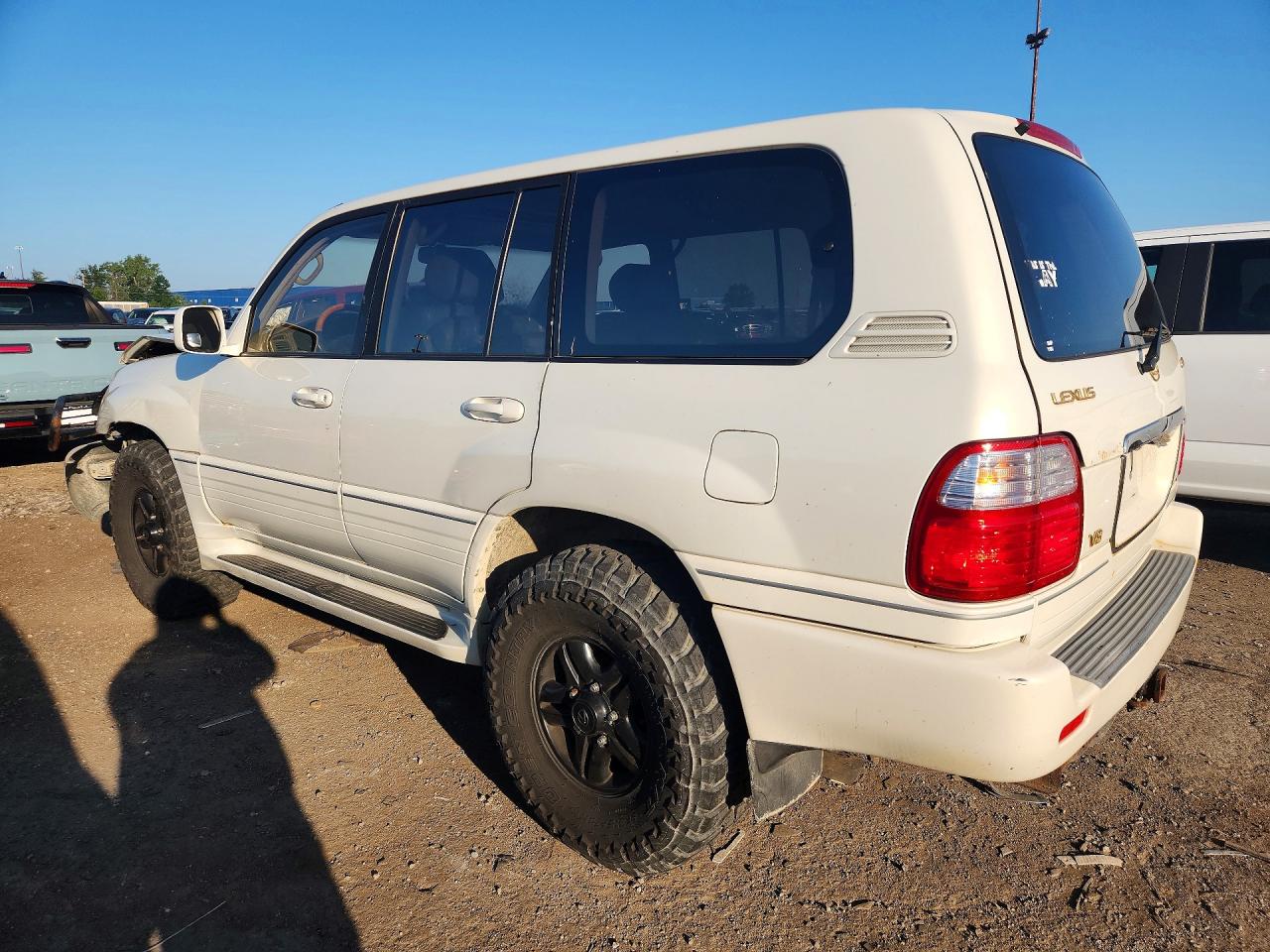 2002 Lexus Lx 470 Белый vin: JTJHT00WX23518906