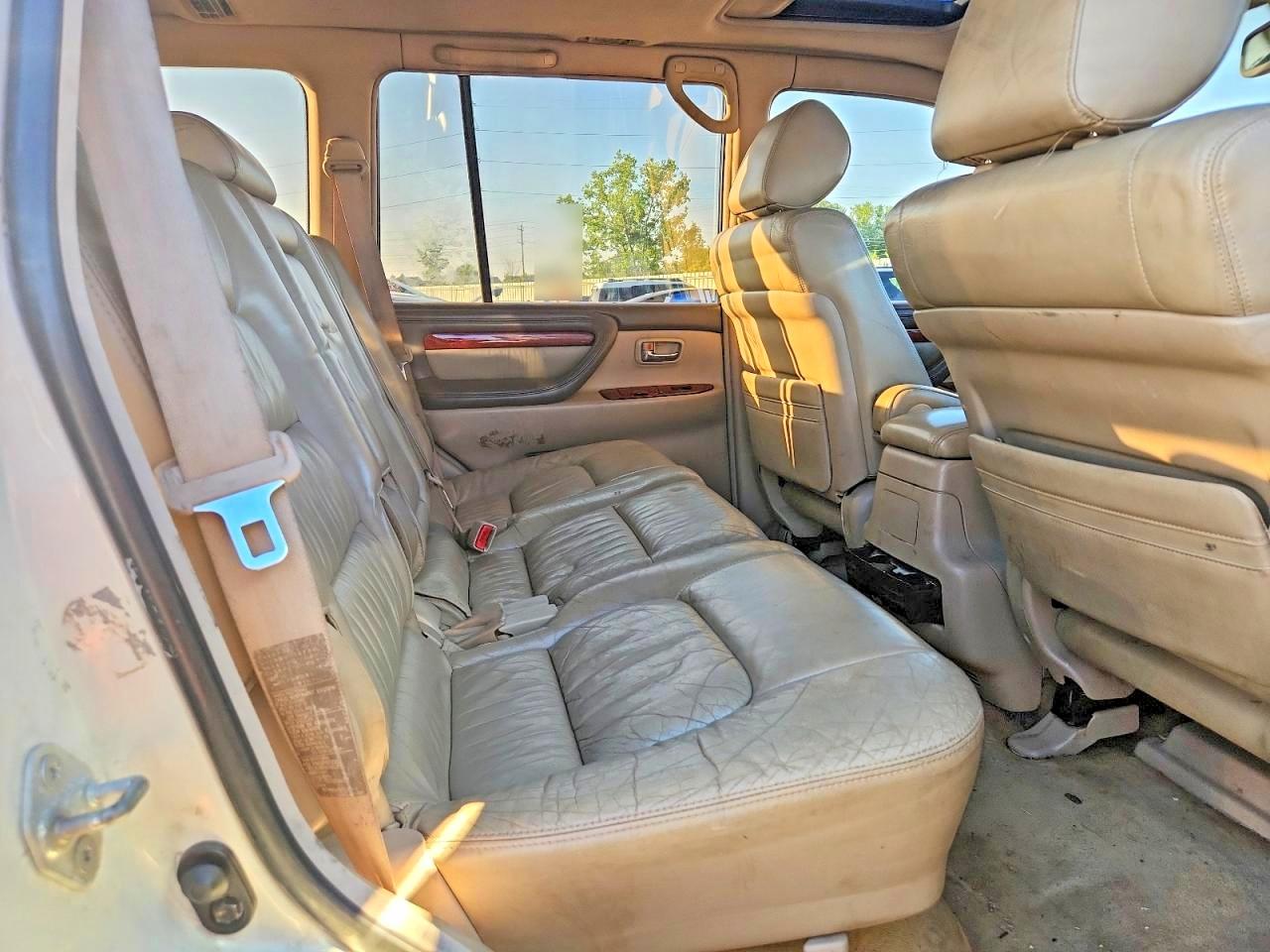2002 Lexus Lx 470 Белый vin: JTJHT00WX23518906