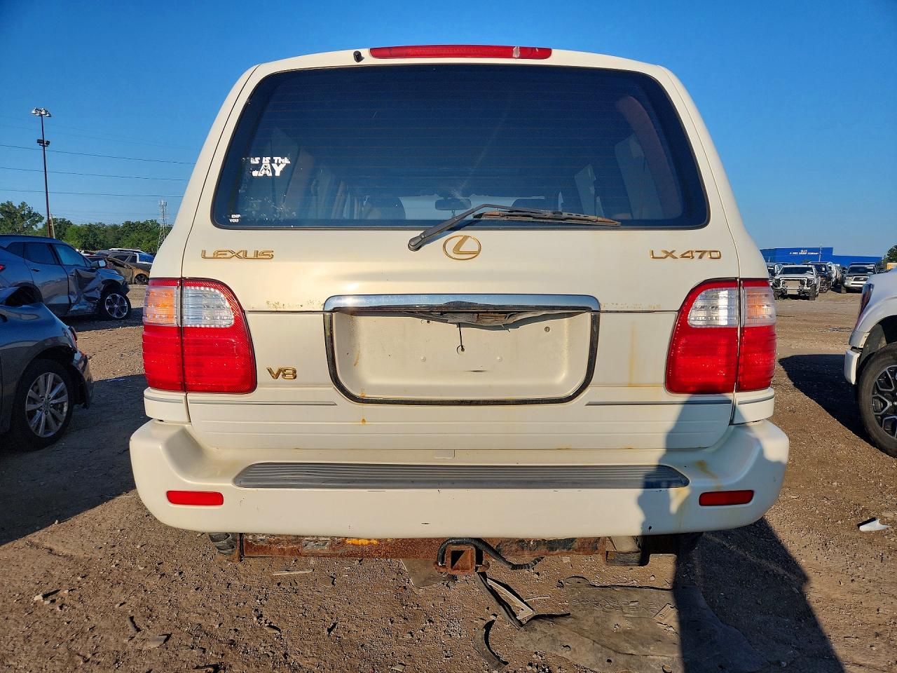 2002 Lexus Lx 470 Белый vin: JTJHT00WX23518906