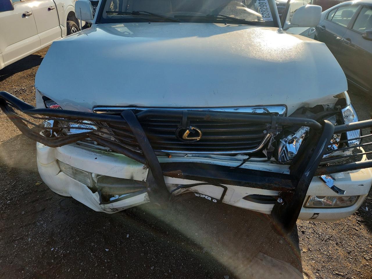 2002 Lexus Lx 470 Белый vin: JTJHT00WX23518906