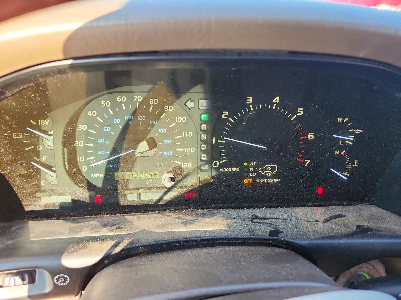 2002 Lexus Lx 470 Белый vin: JTJHT00WX23518906