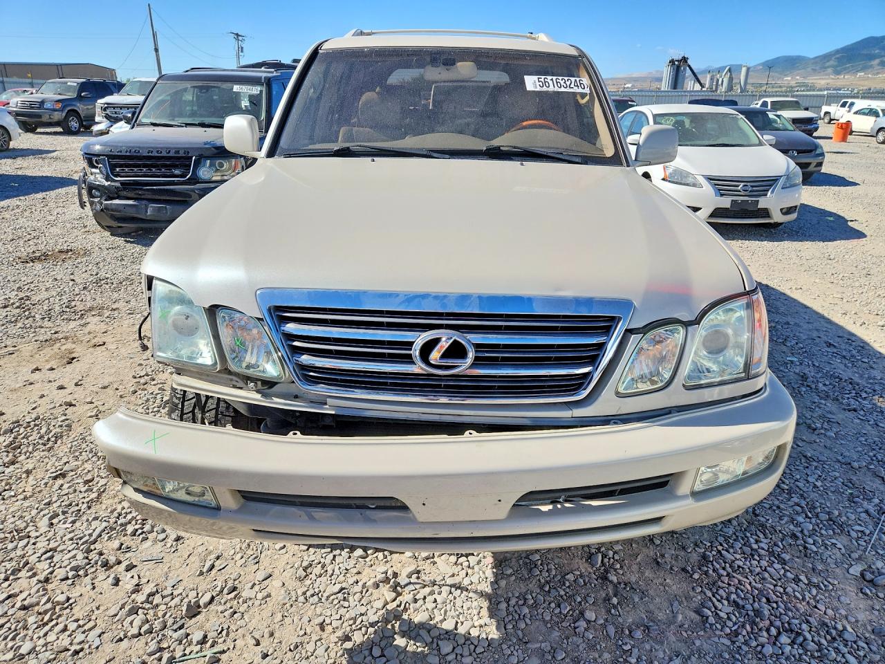2003 Lexus Lx 470 Beige vin: JTJHT00WX33526117