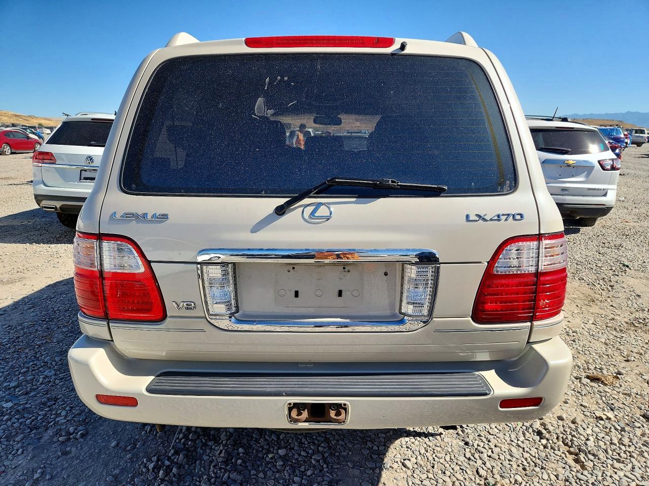 2003 Lexus Lx 470 Beige vin: JTJHT00WX33526117