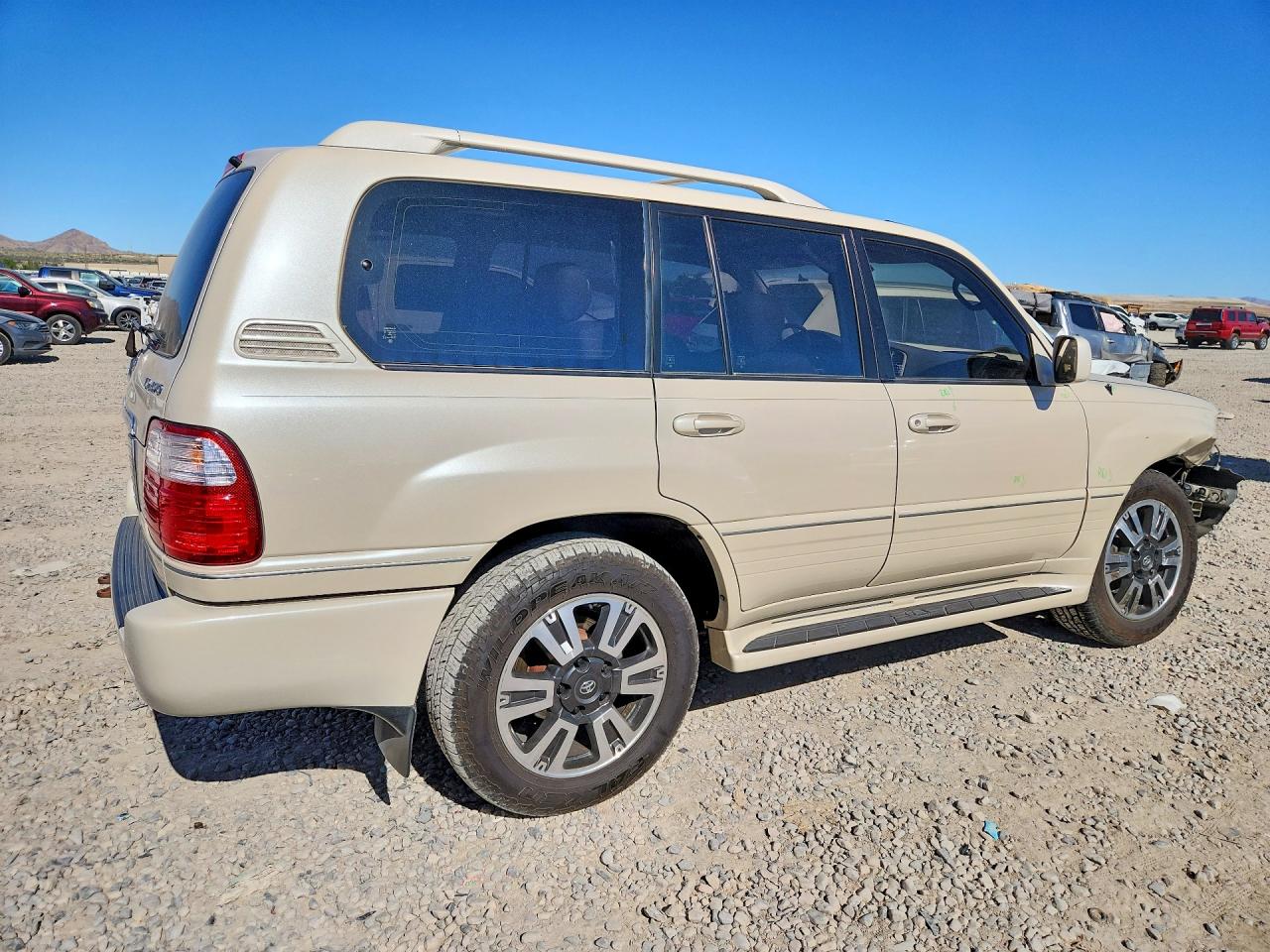 2003 Lexus Lx 470 Beige vin: JTJHT00WX33526117