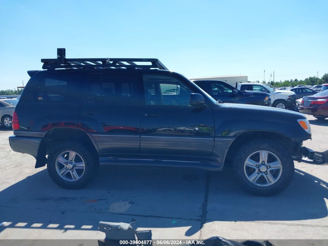 2006 Lexus Lx 470   Black vin: JTJHT00WX64009558