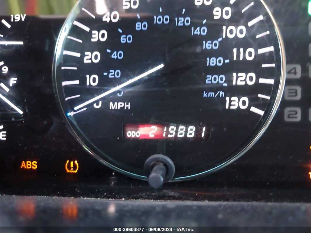 2006 Lexus Lx 470   Black vin: JTJHT00WX64009558
