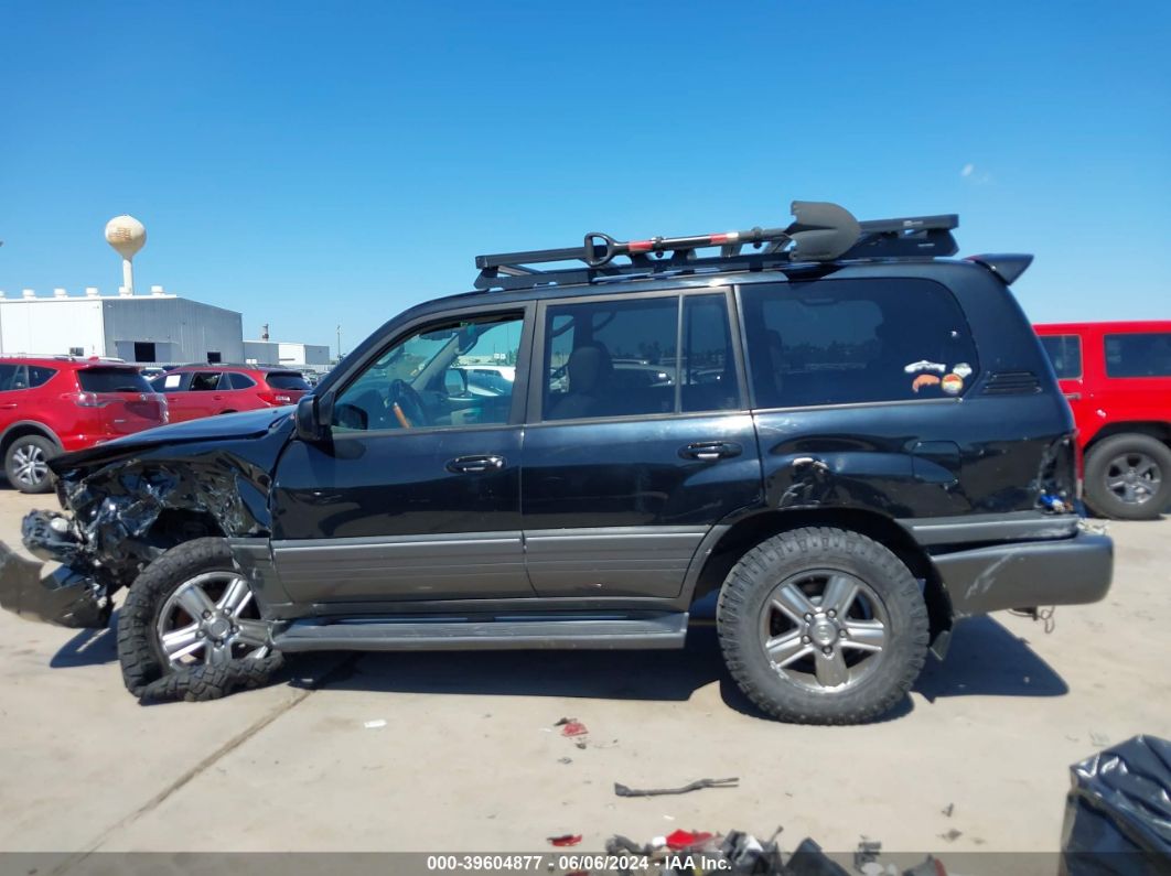 2006 Lexus Lx 470   Black vin: JTJHT00WX64009558