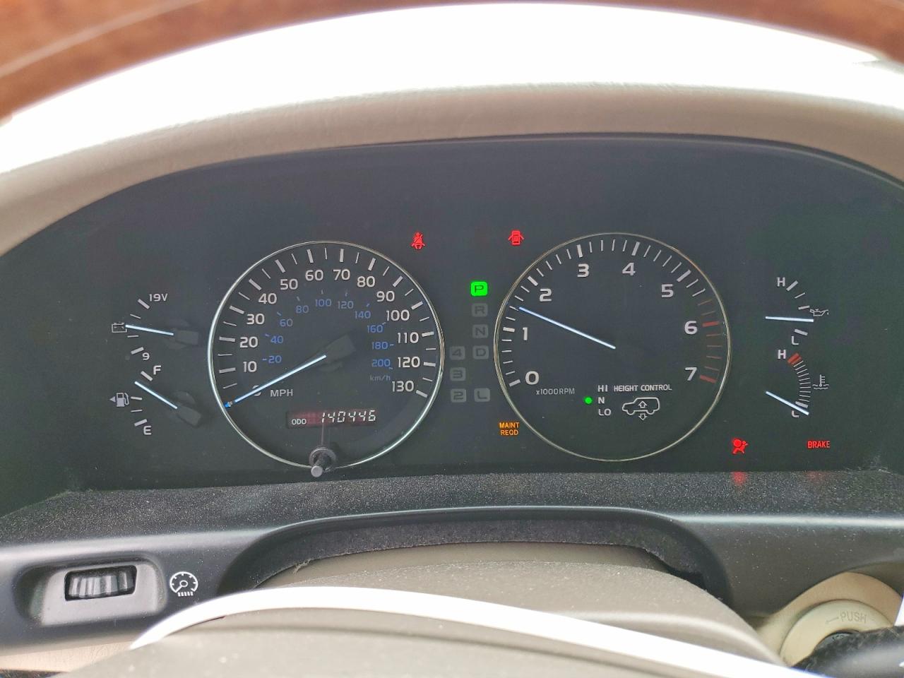 2006 Lexus Lx 470 White vin: JTJHT00WX64018342