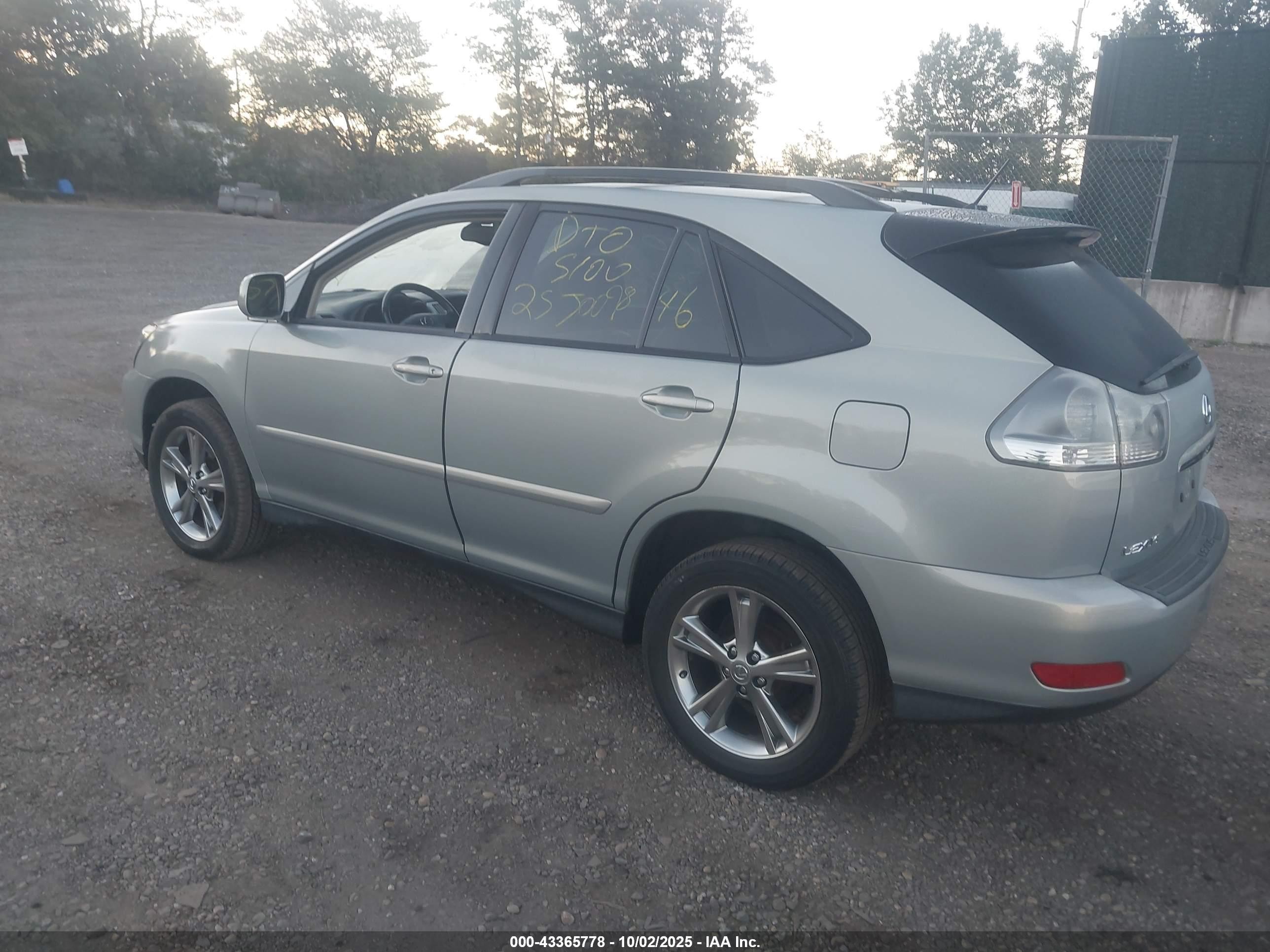 2006 Lexus Rx 400h   Серебряный vin: JTJHW31U060005564