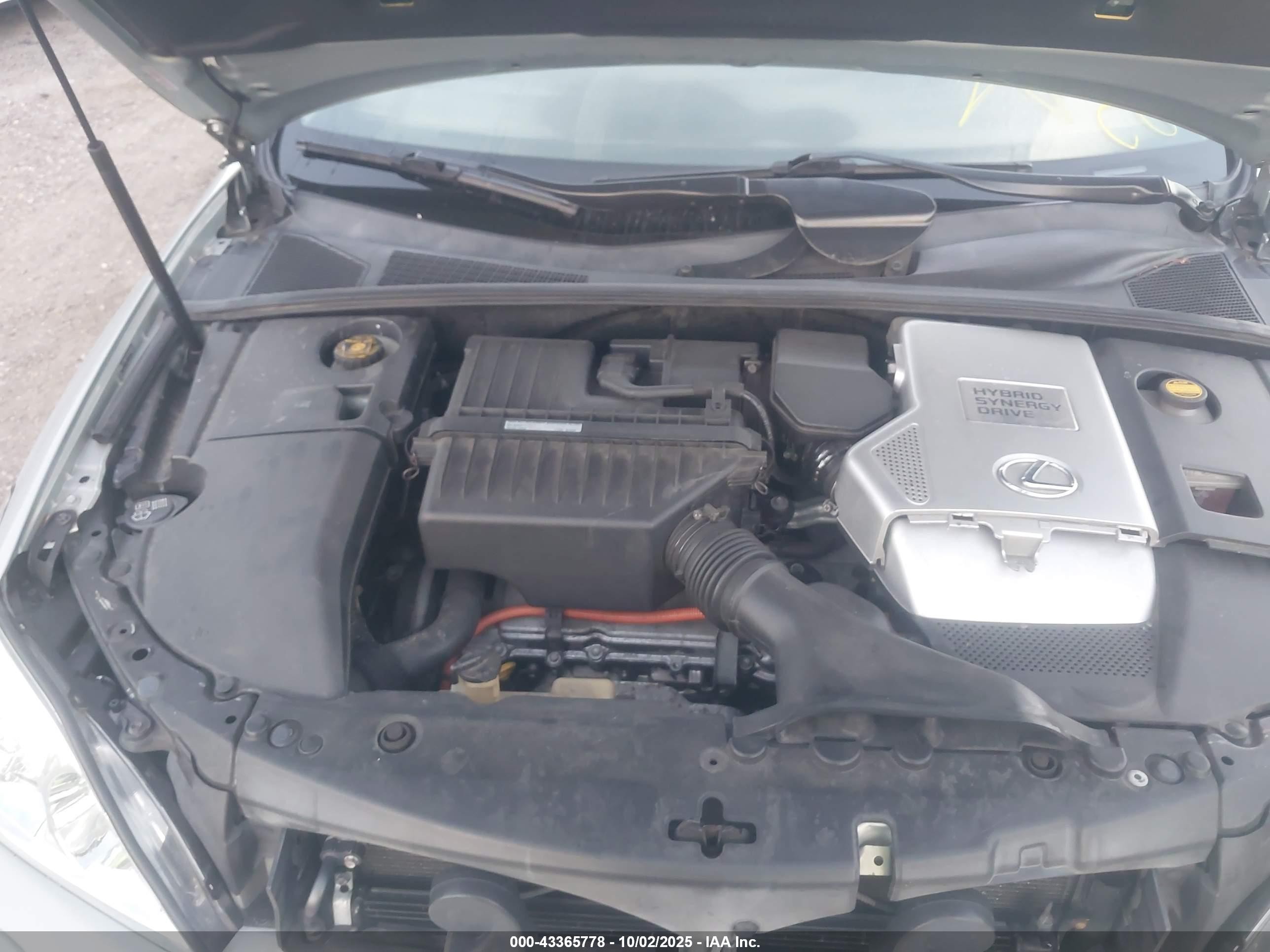 2006 Lexus Rx 400h   Серебряный vin: JTJHW31U060005564