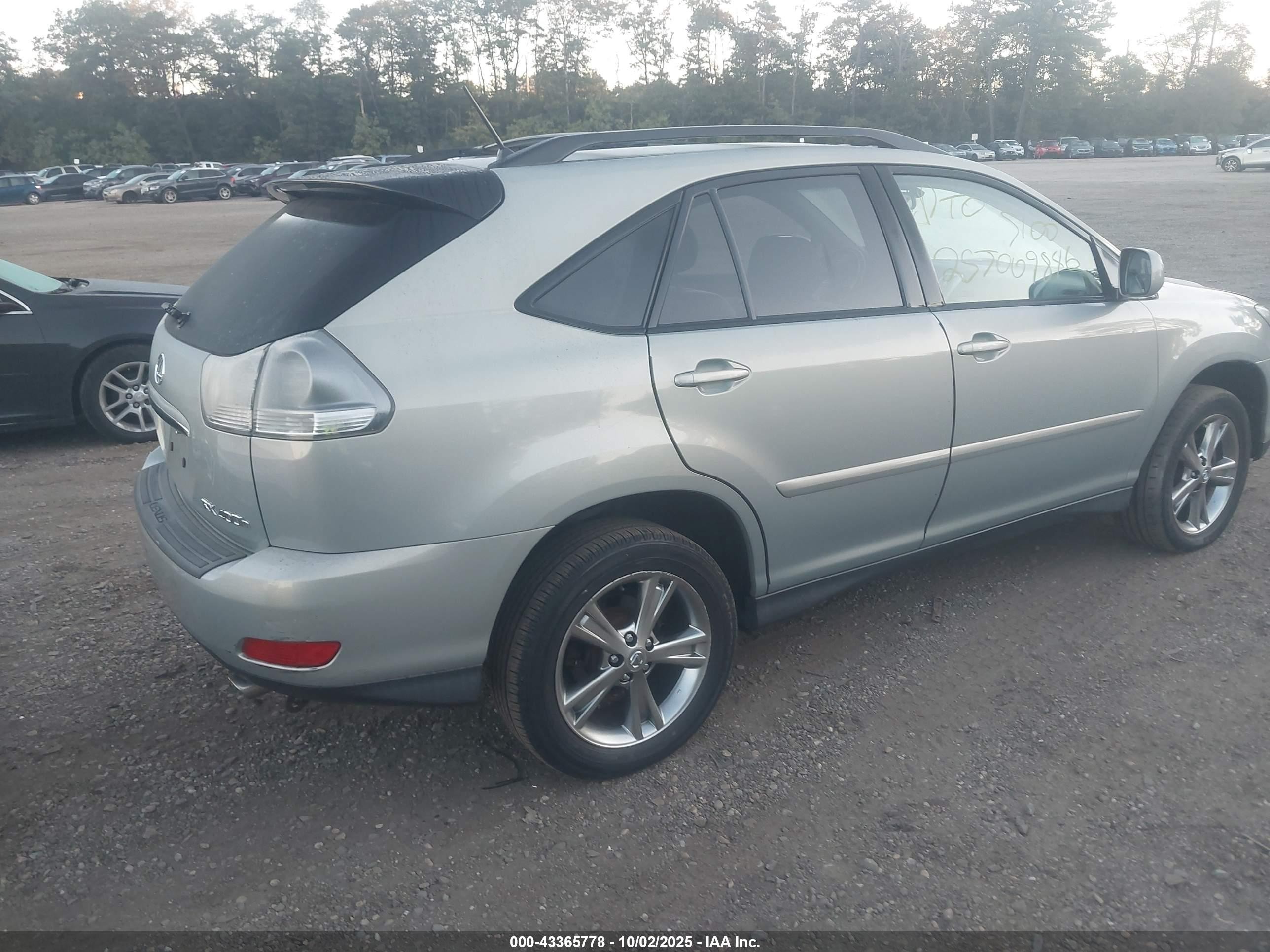 2006 Lexus Rx 400h   Серебряный vin: JTJHW31U060005564