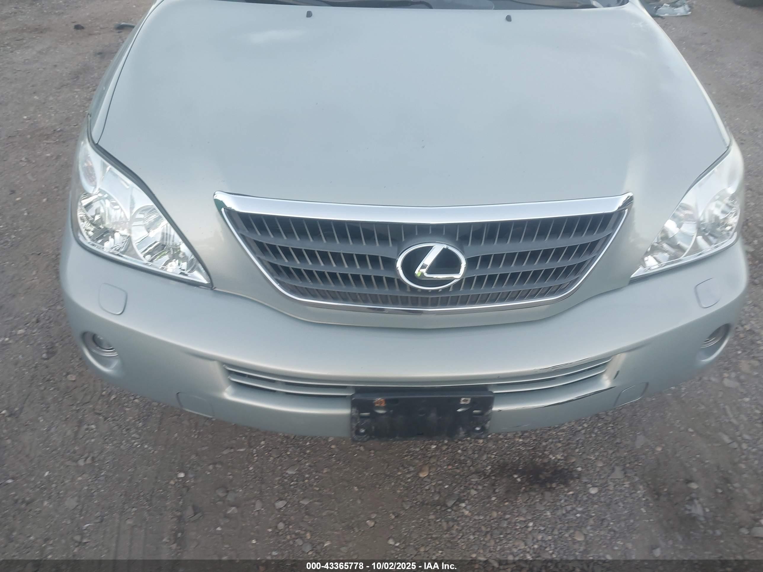 2006 Lexus Rx 400h   Серебряный vin: JTJHW31U060005564