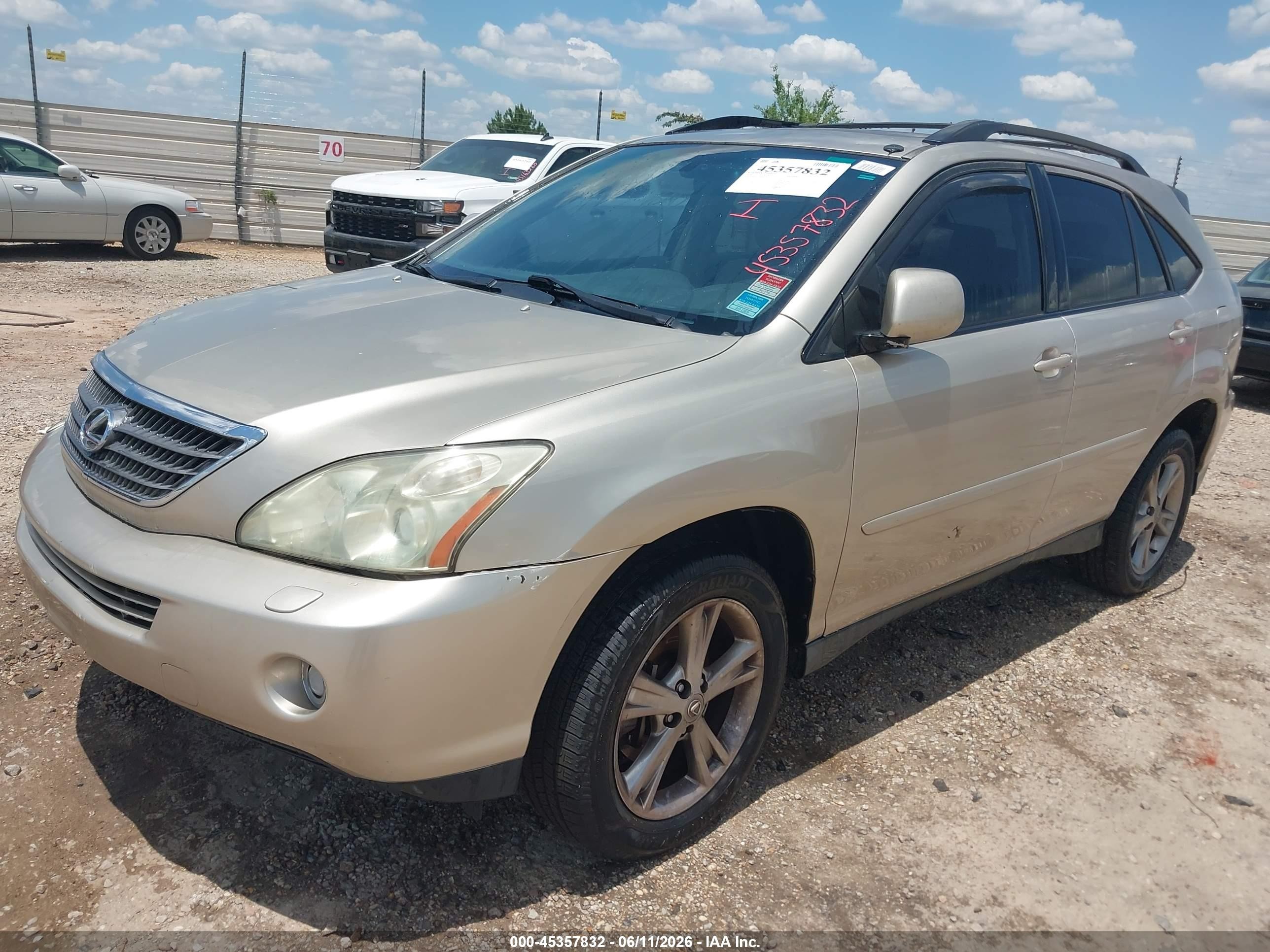2006 Lexus Rx 400h Tan vin: JTJHW31U060009369