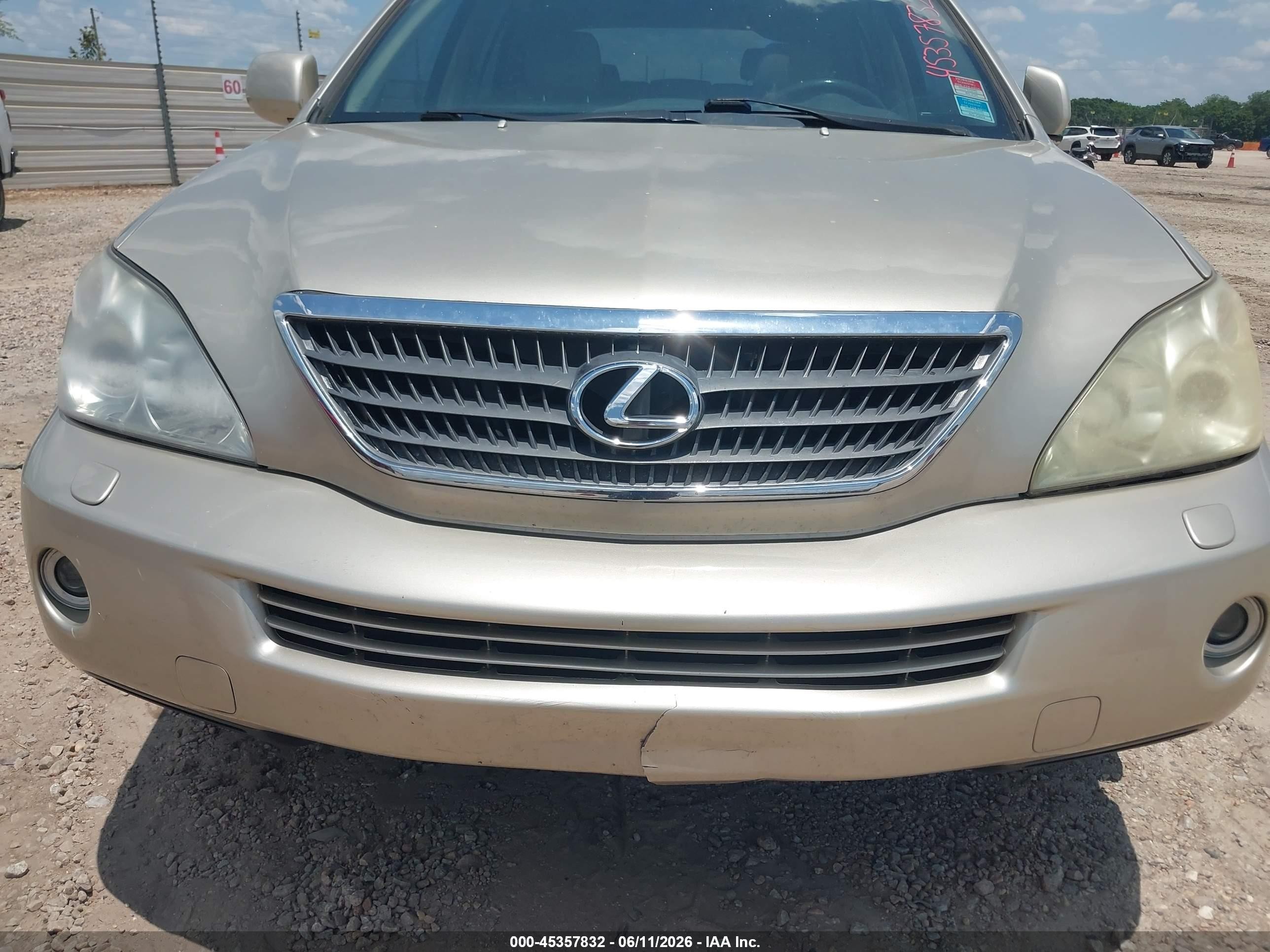 2006 Lexus Rx 400h Tan vin: JTJHW31U060009369