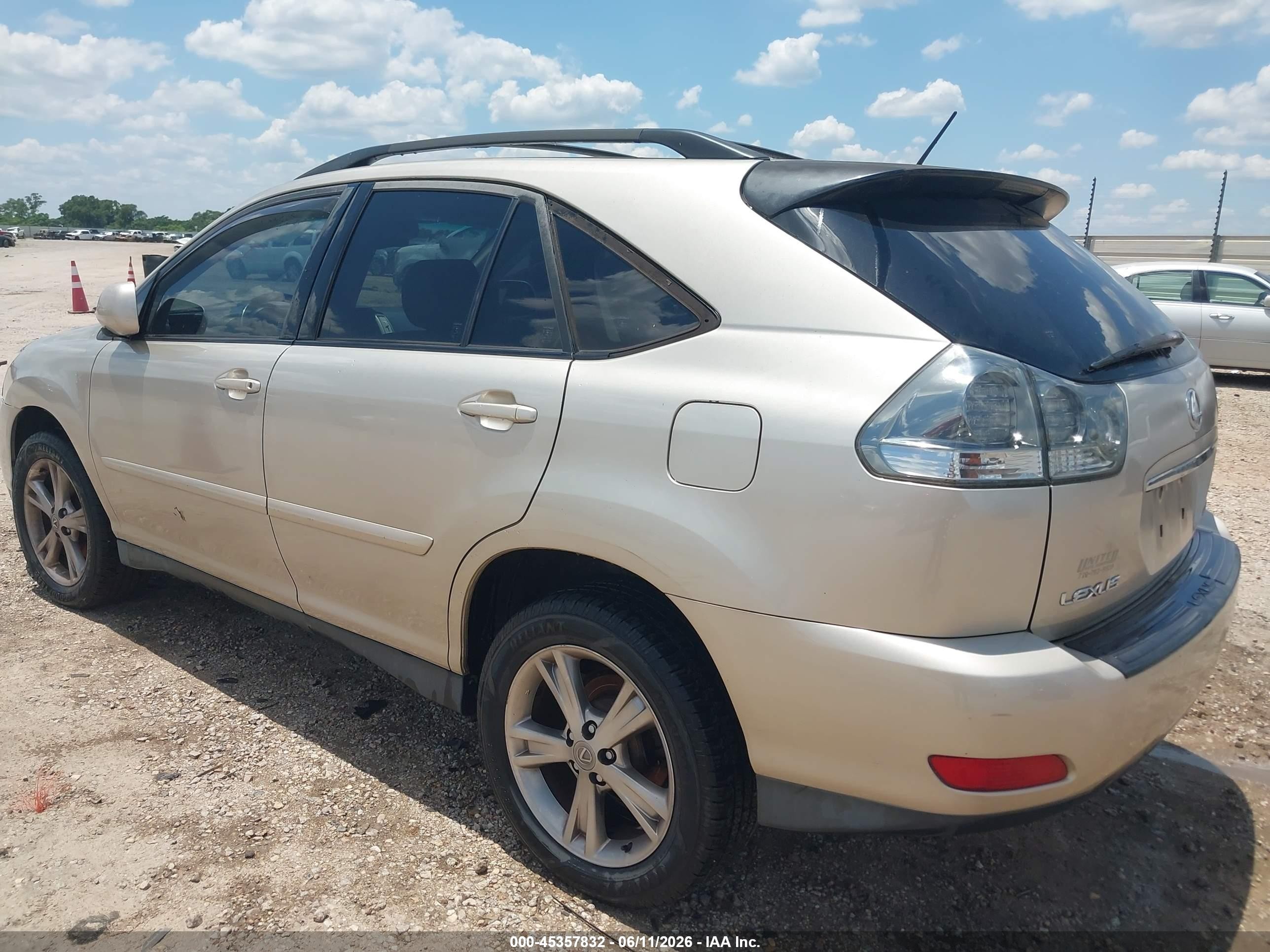 2006 Lexus Rx 400h Tan vin: JTJHW31U060009369