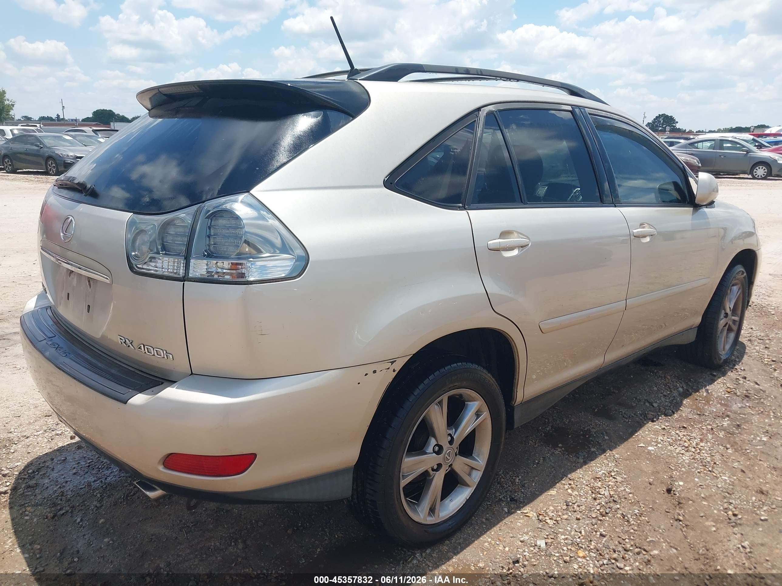 2006 Lexus Rx 400h Tan vin: JTJHW31U060009369