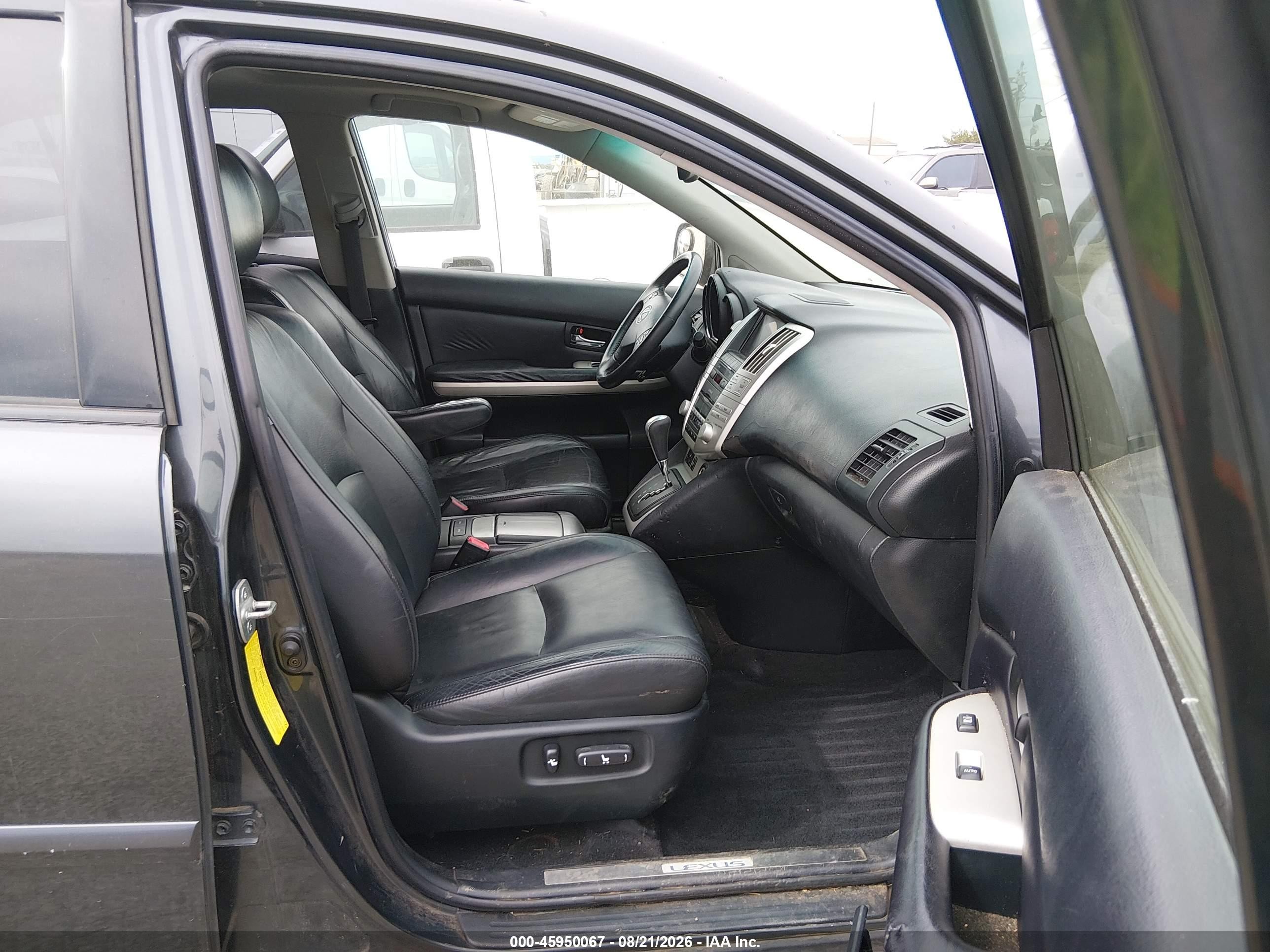 2006 Lexus Rx 400h   Black vin: JTJHW31U060030741