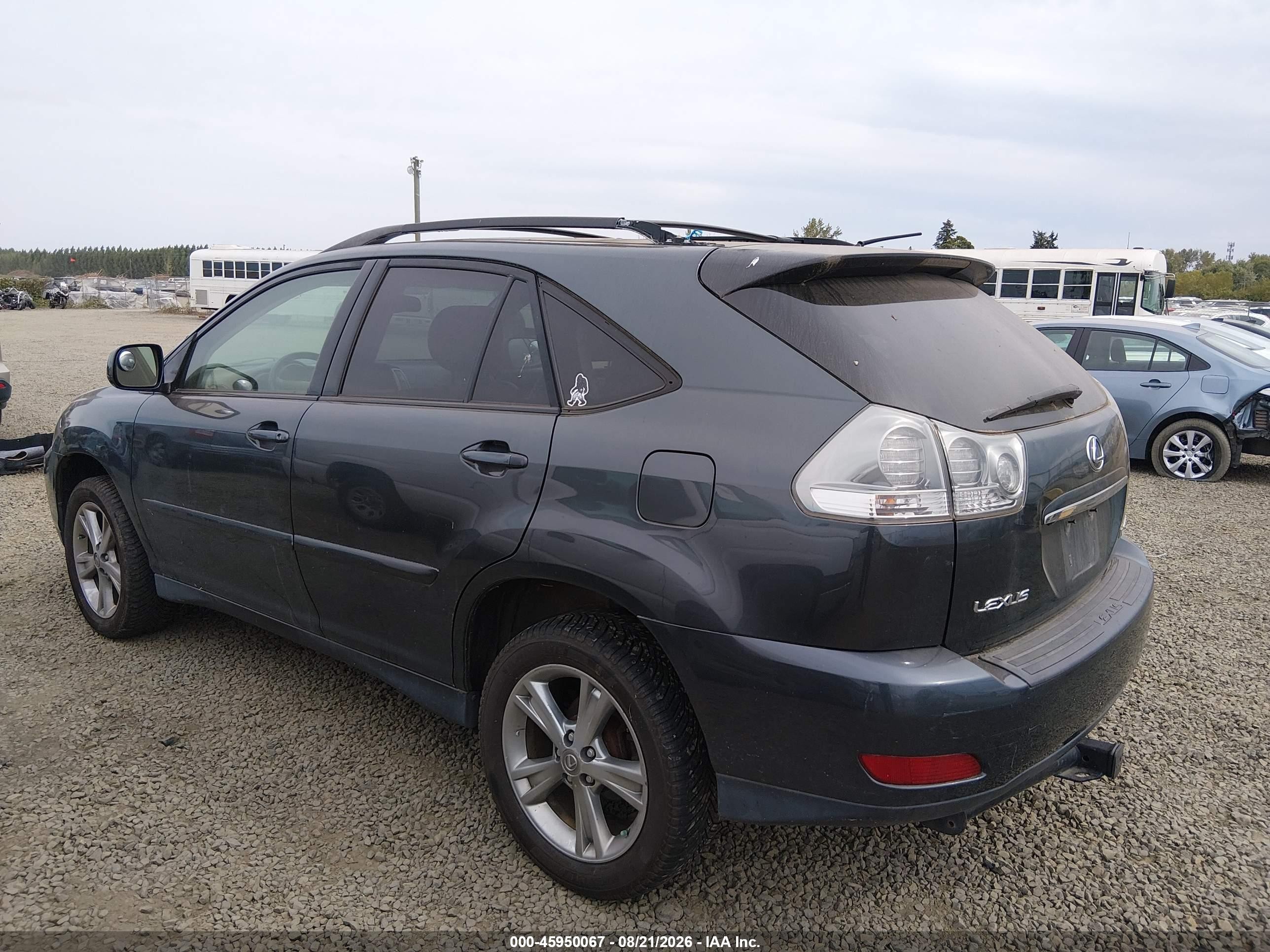 2006 Lexus Rx 400h   Black vin: JTJHW31U060030741