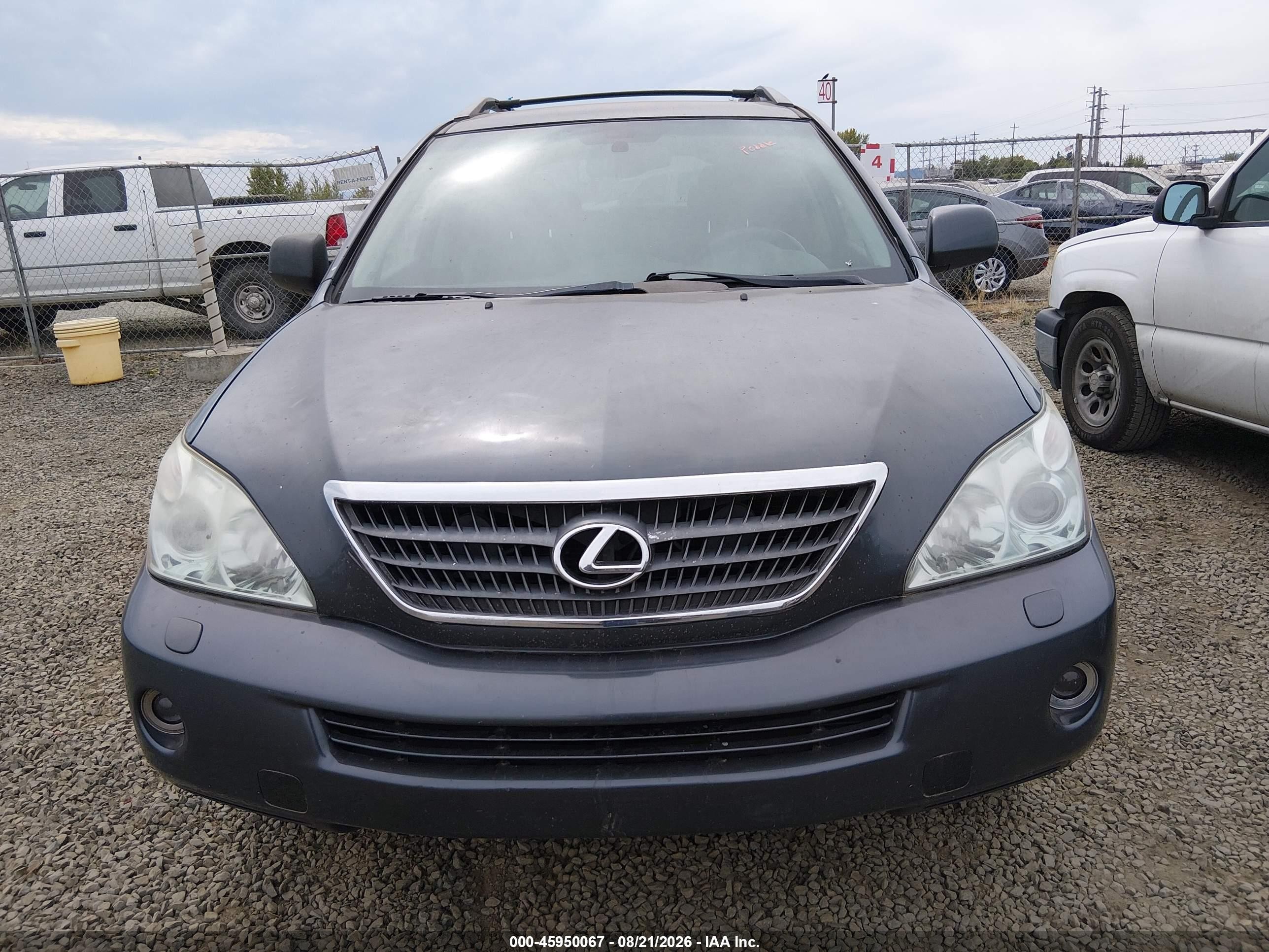 2006 Lexus Rx 400h   Black vin: JTJHW31U060030741