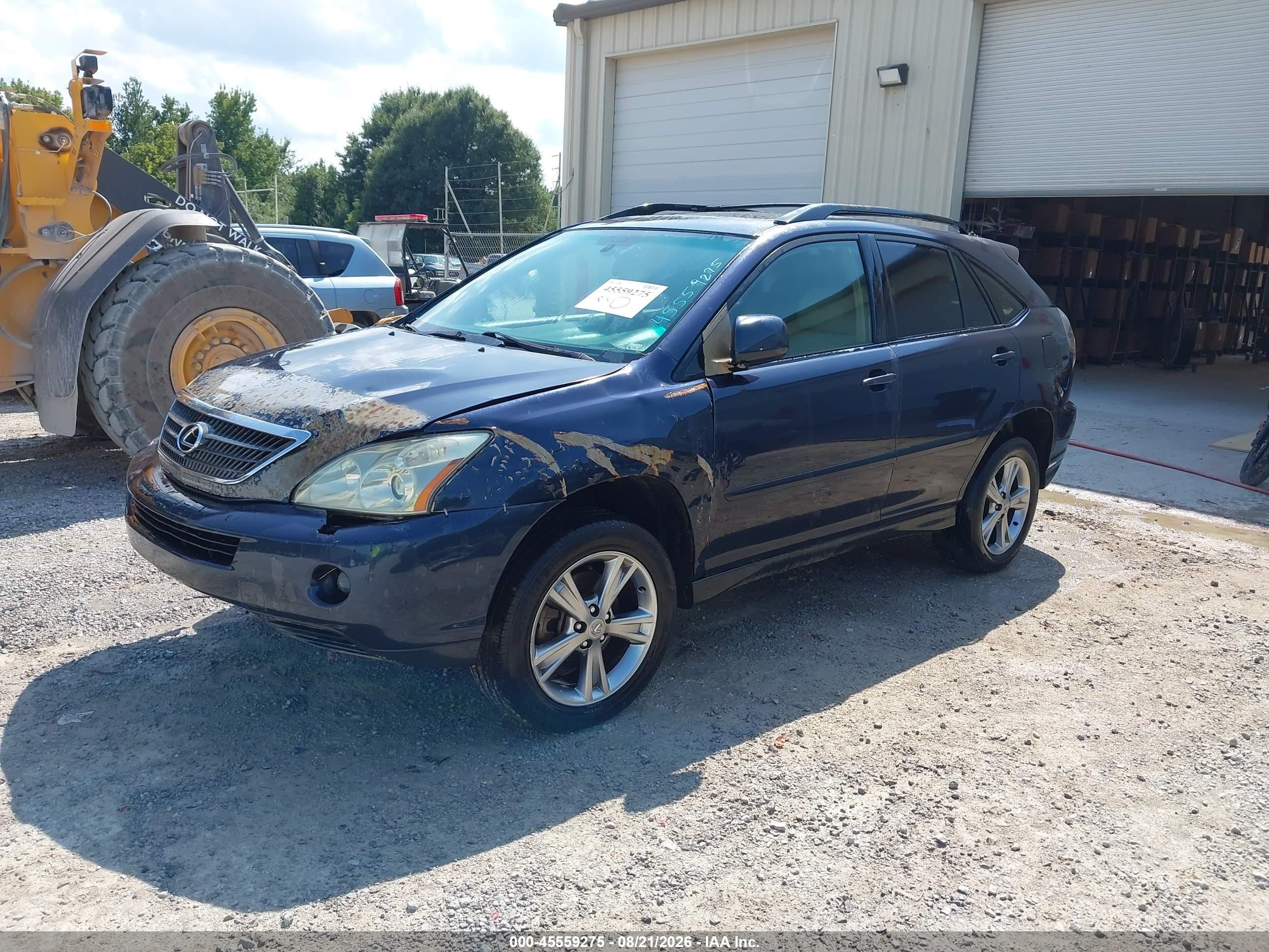 2006 Lexus Rx 400h   Синий vin: JTJHW31U060031226